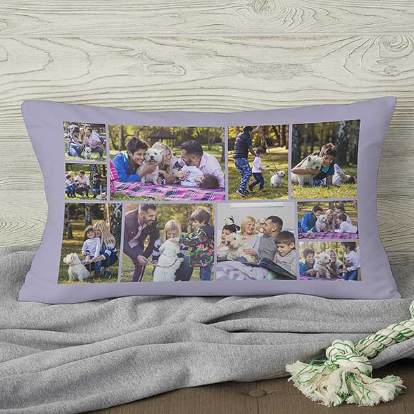 Photo Collage For Pet Personalized Throw Pillows - 29712