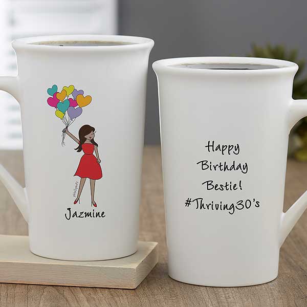 Birthday Balloons philoSophie's Personalized Birthday Mugs - 29742