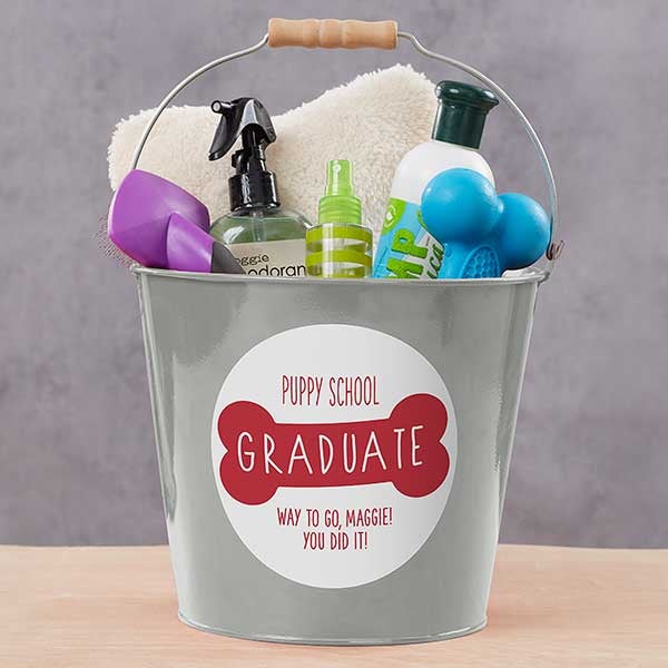 Write Your Own Personalized Dog Treat Buckets - 29807
