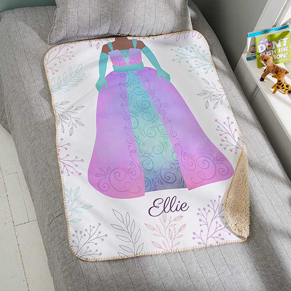 Princess Character Personalized Kids Blankets - 29871