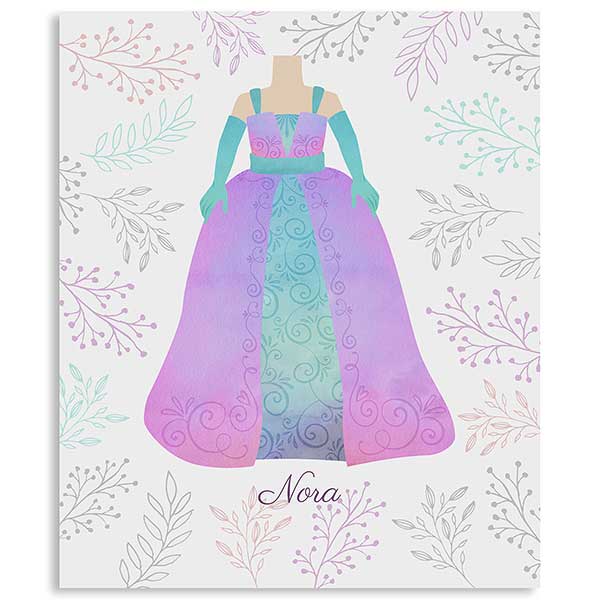 Princess Character Personalized Kids Blankets - 29871