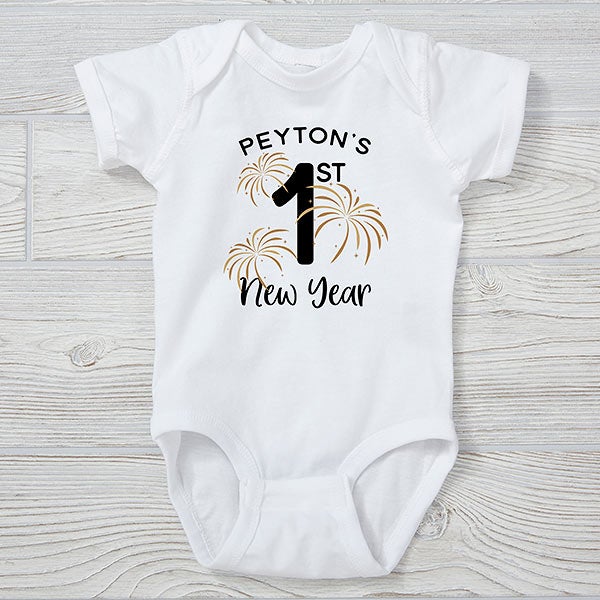 First New Years Personalized Baby Clothing - 29877