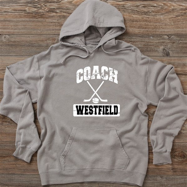 15 Sports Personalized Coach Sweatshirts - 29938