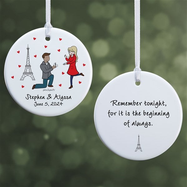 Paris Engagement philoSophie's Personalized Ornaments - 29950