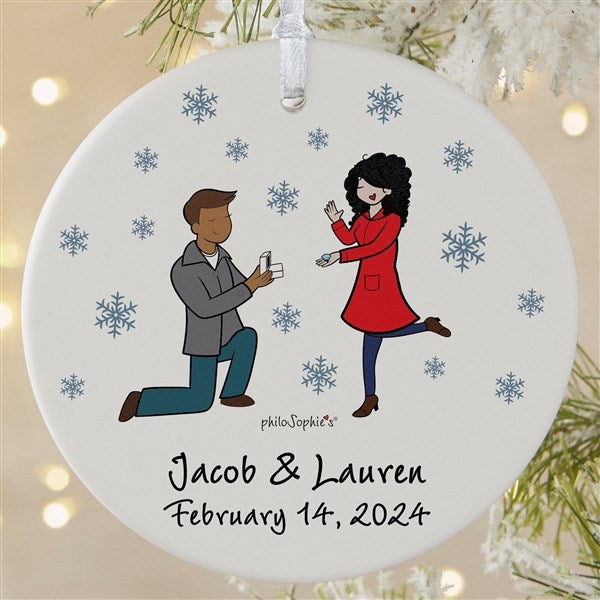 Winter Engagement philoSophie's Personalized Ornaments - 29954