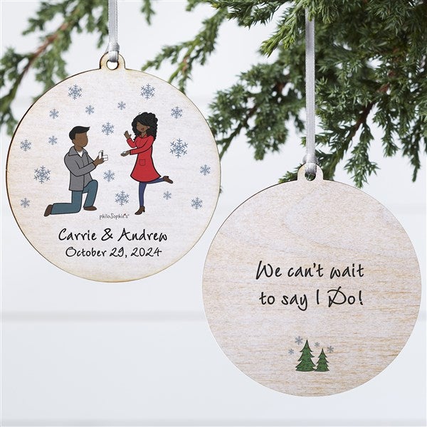 Winter Engagement philoSophie's Personalized Ornaments - 29954