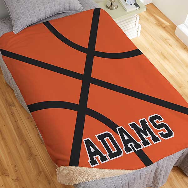 Basketball Personalized Sports Blankets - 29965