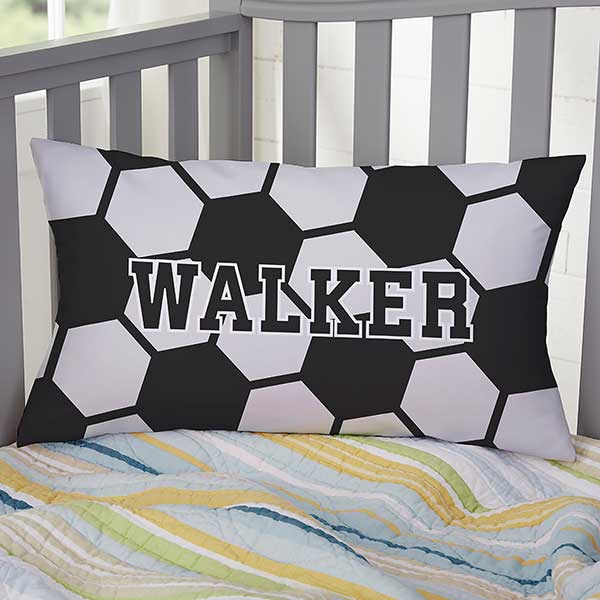 Soccer Personalized Sports Throw Pillows - 29976