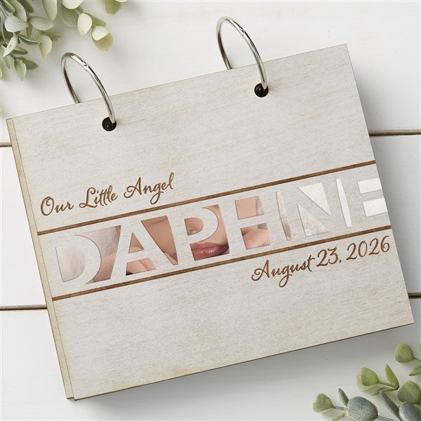 Family Name Personalized Wood Photo Albums - 30046