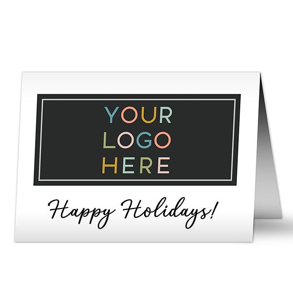 Your Company Logo Holiday Card - 30091
