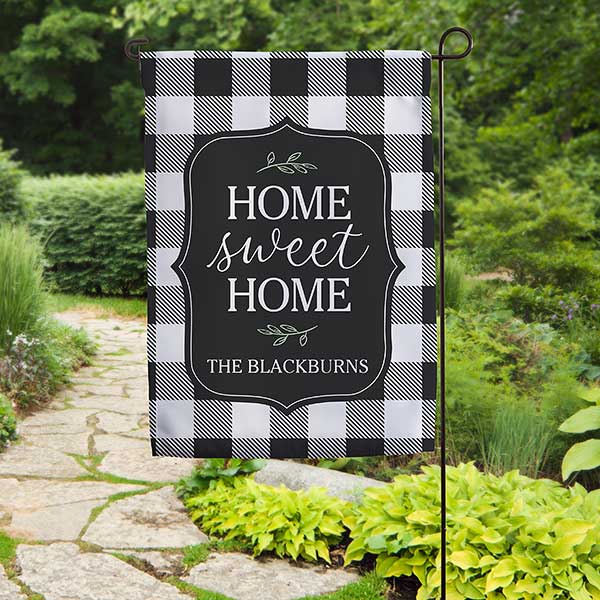  Faromily Personalized L Monogram Garden Flag Double