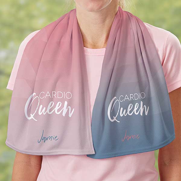 Workout Inspiration Personalized Cooling Towel - 30167