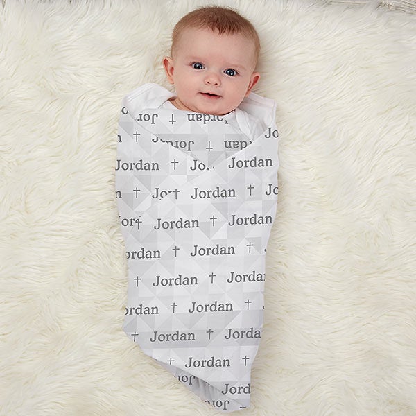 May You Be Blessed Personalized Baby Receiving Blanket - 30196