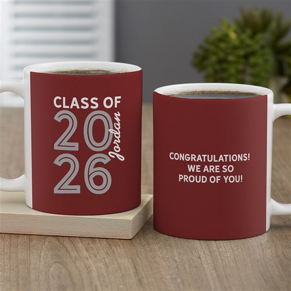 Graduating Class of Personalized Graduation Coffee Mugs - 30223