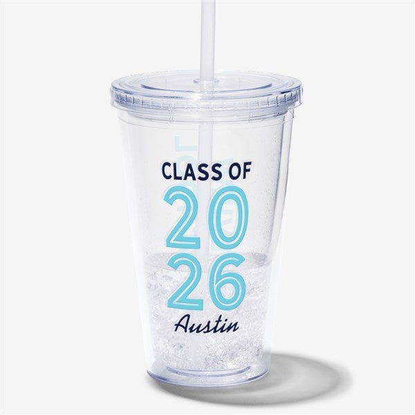 Graduating Class Of Personalized Insulated Acrylic Tumbler - 30232