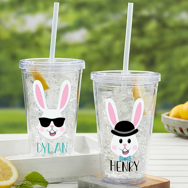Build Your Own Bunny Personalized Acrylic Insulated Tumblers - 30236