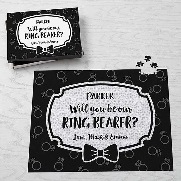 Will You Be Our Ring Bearer Personalized Puzzles - 30323