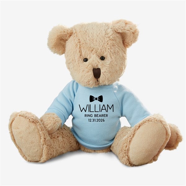 Ring Bearer Personalized Plush Teddy Bear - 30327