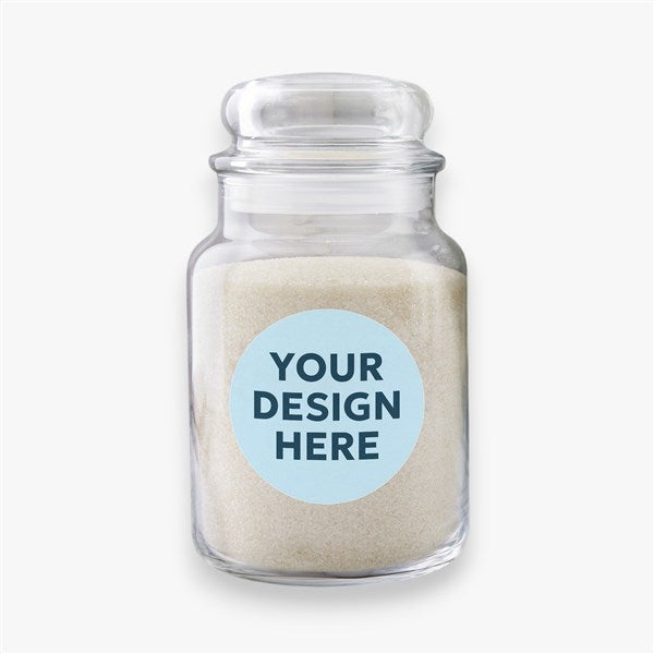 Personalized Logo Glass Jar  - 30341