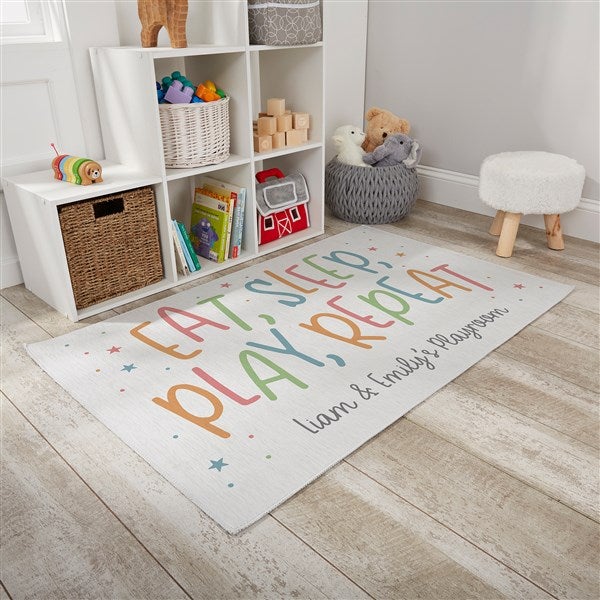 Playroom Quotes Personalized Area Rugs - 30357