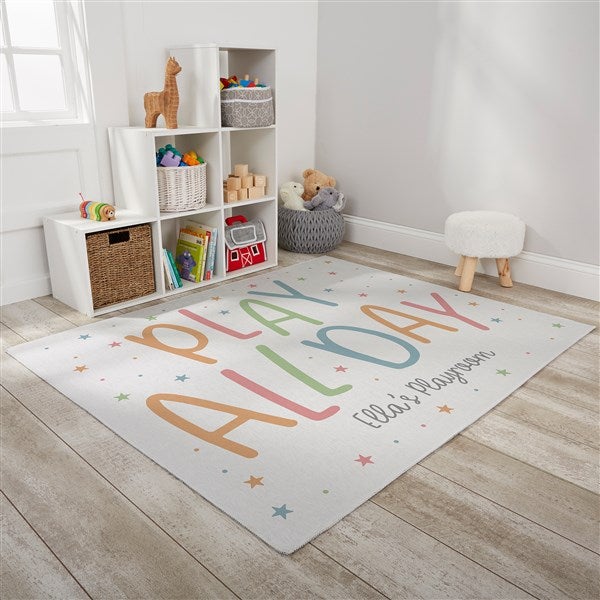 Playroom Quotes Personalized Area Rugs - 30357