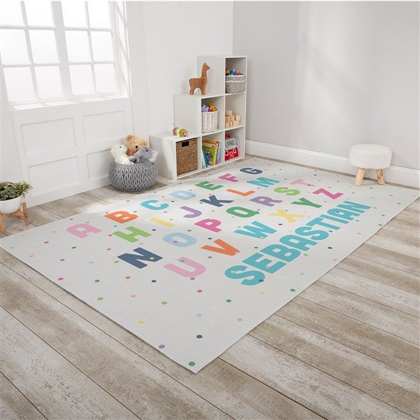 ABCs Personalized Playroom Area Rugs - 30361