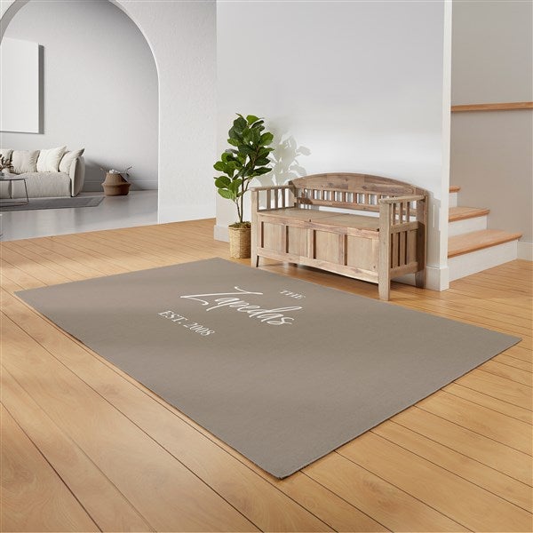 Classic Elegance Family Personalized Area Rugs - 30365