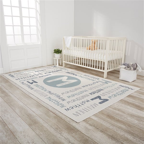 Youthful Name Personalized Nursery Area Rugs - 30366
