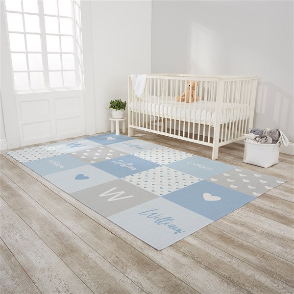 Baby Heart Personalized Nursery Area Rugs - 30367