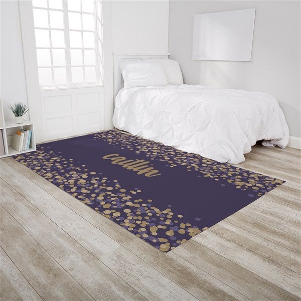 Sparkling Name Personalized Area Rugs - 30371