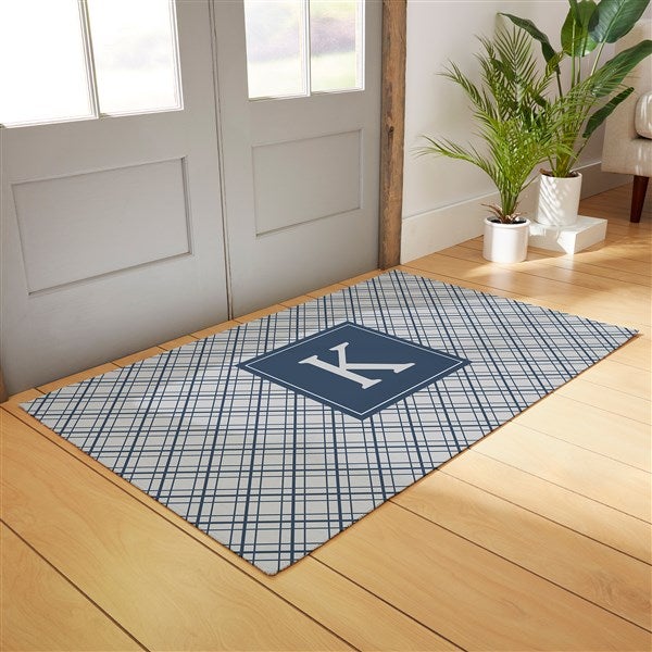 Custom Pattern Monogram Personalized Area Rugs - 30373