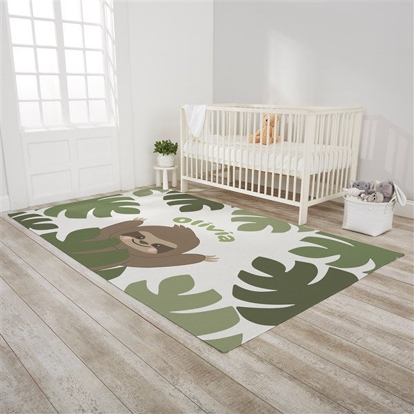 Jolly Jungle Personalized Nursery Area Rugs - 30413