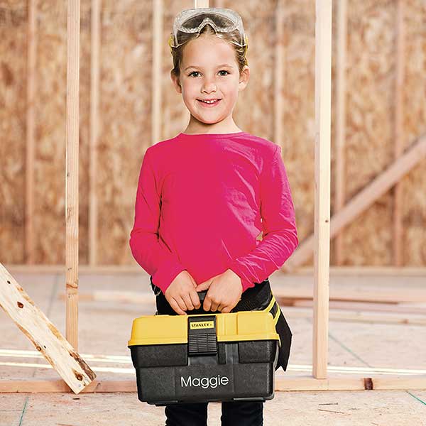 Stanley Jr. Personalized Kids Tool Box