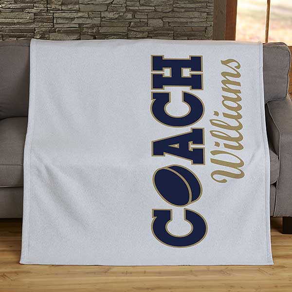 Coach Personalized Blankets - 30477