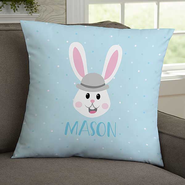 Build Your Own Bunny Personalized Easter Throw Pillows - 30480