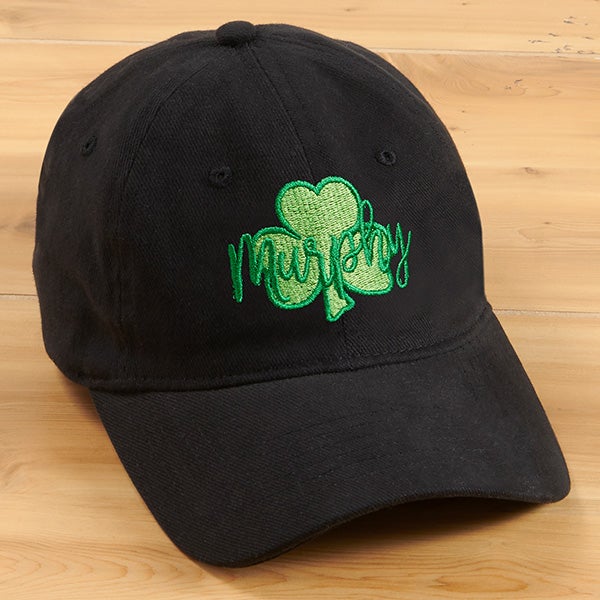 My Lucky St. Patrick's Day Custom Name Personalized Baseball Cap