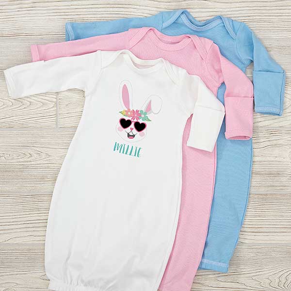 Build Your Own Bunny Personalized Easter Clothes for Baby Girl - 30501