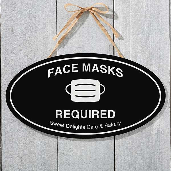 PPE Choose Your Icon Personalized Wood Safety Sign - 30701