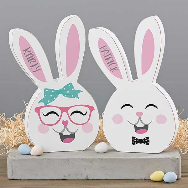 Build Your Own Bunny Personalized Wooden Easter Decorations - 30743