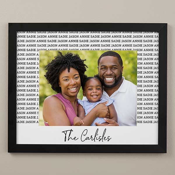 Family Names Personalized Framed Prints - 30804