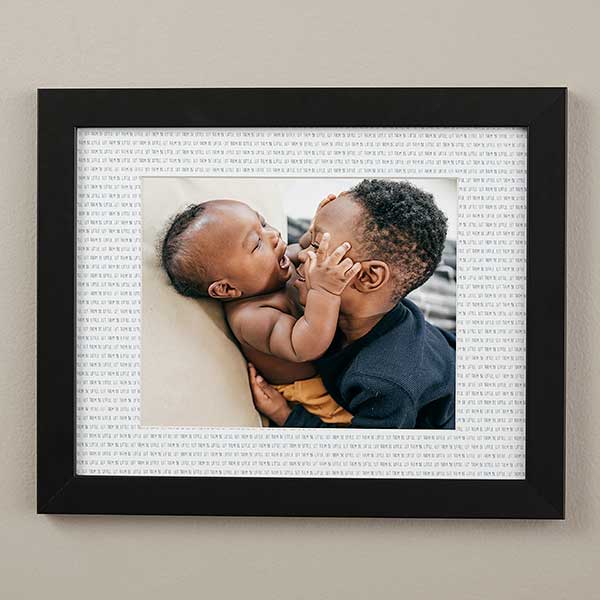 Write Your Own Personalized Matted Frames - 30805