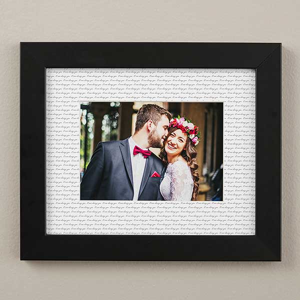 Write Your Own Personalized Matted Frames - 30805