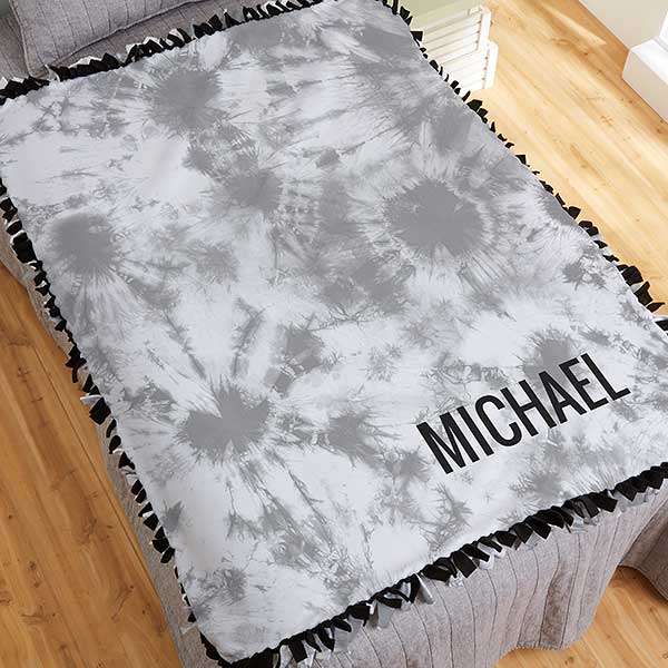 White blanket for online tie dye