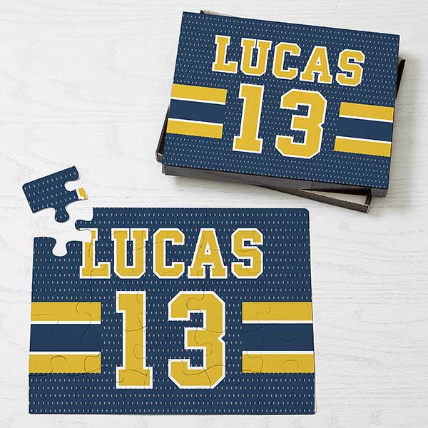 Sports Jersey Personalized Puzzles - 30847