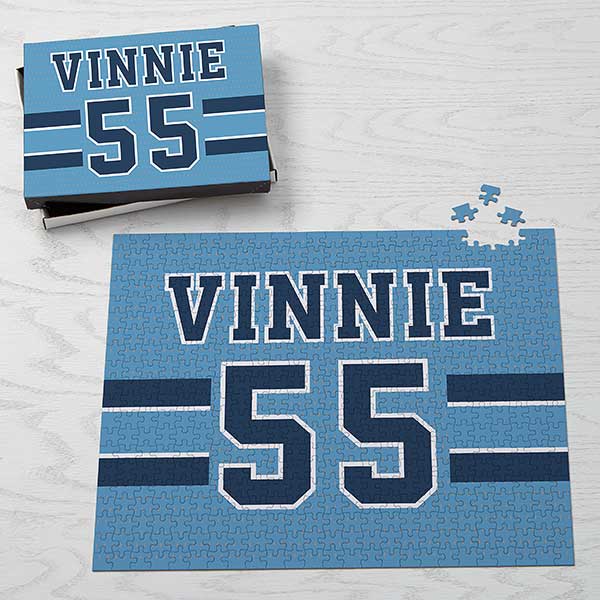 Sports Jersey Personalized Puzzles - 30847