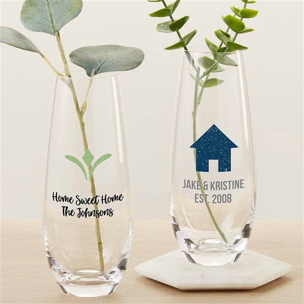 Choose Your Icon Personalized Color Printed Bud Vase - 30894
