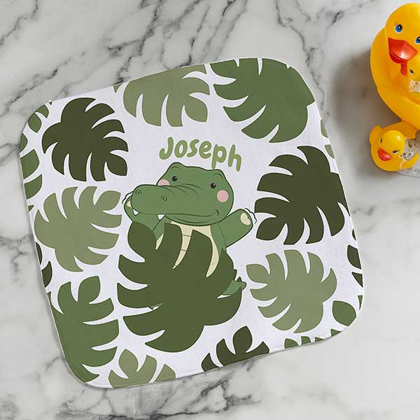 Jolly Jungle Personalized Washcloths - 30928