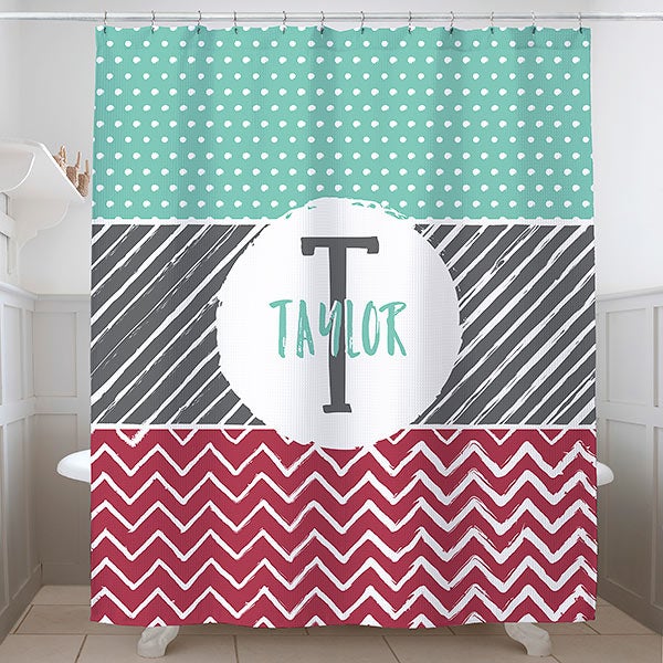 Yours Truly Personalized Shower Curtain - 30993