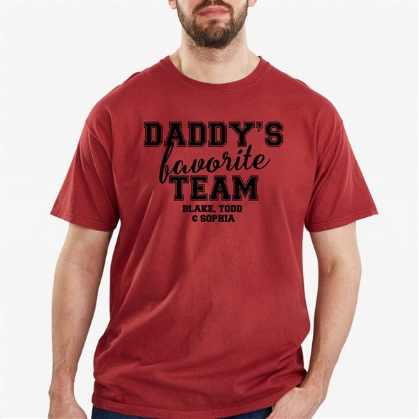 Dad's Favorite Team Personalized Men's Shirts - 31157
