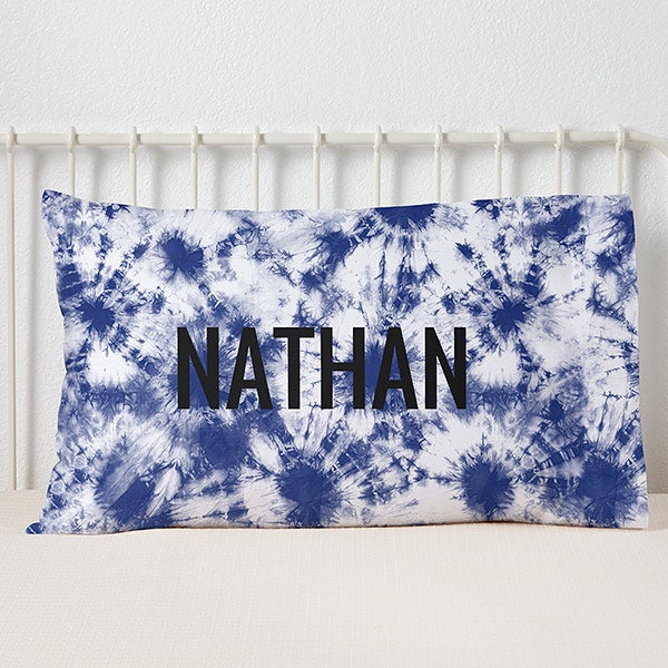 Bold Tie Dye Personalized Pillowcase - 31301